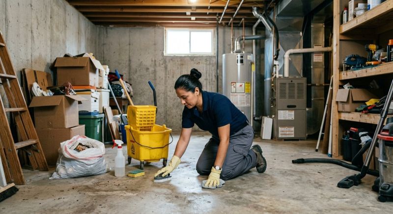 Basement Cleaning Service in Renton, WA