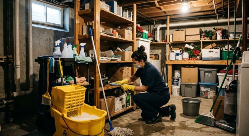 Basement Cleaning Service in Shreveport, LA