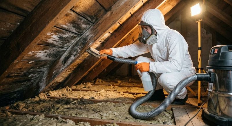 Attic Mold Removal in Broward County, FL