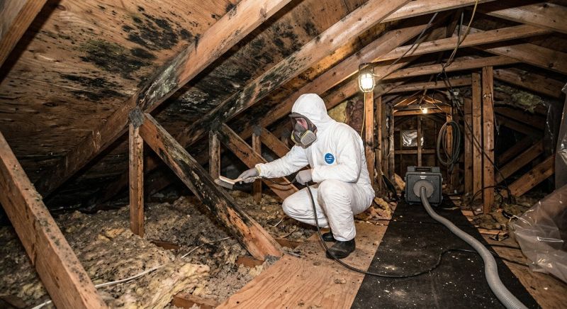 Attic Mold Removal in Bergen County, NJ