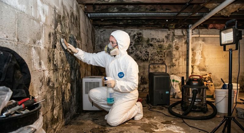 Basement Mold Removal in Frisco, TX