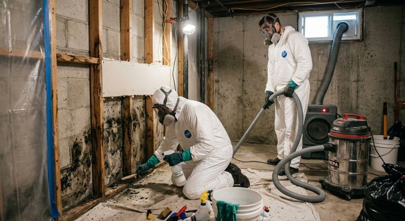 Basement Mold Removal in Bergen County, NJ