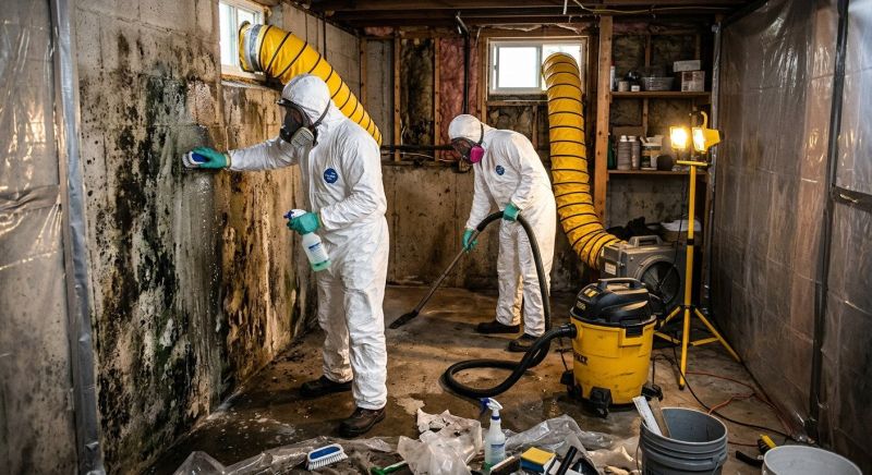 Basement Mold Removal in West Palm Beach, FL