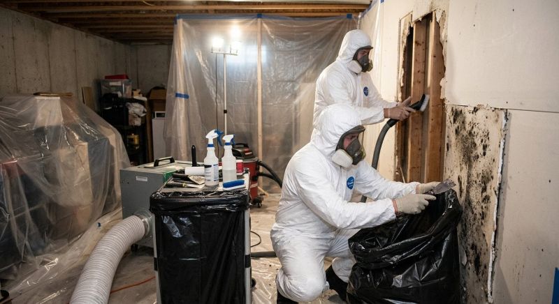 Black Mold Remediation in Frisco, TX