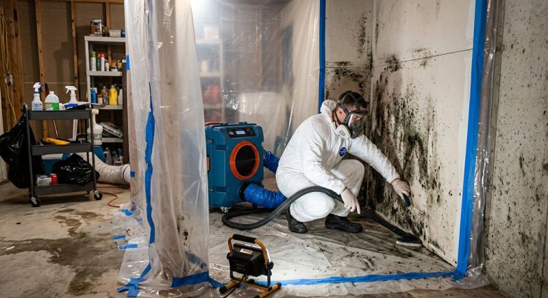 Black Mold Removal in Bergen County, NJ