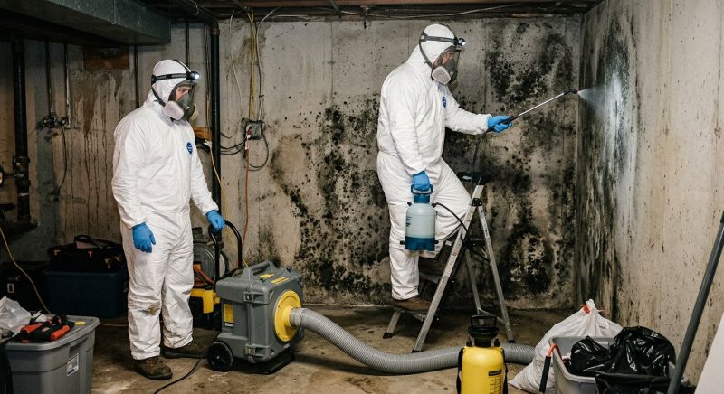 Mold Abatement in Denton, TX