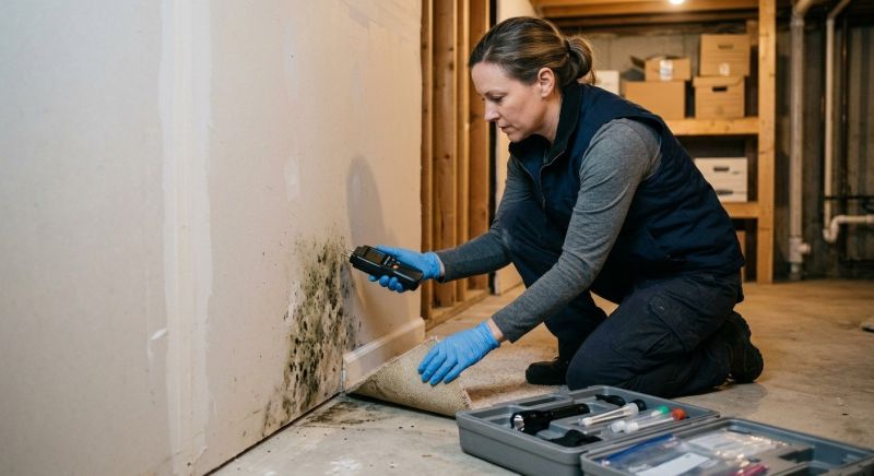 Mold Detection in Arlington, TX